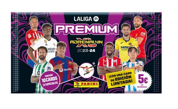 Levně Fotbalové karty Panini LaLiga 2023/2024 Adrenalyn Premium Booster balíček