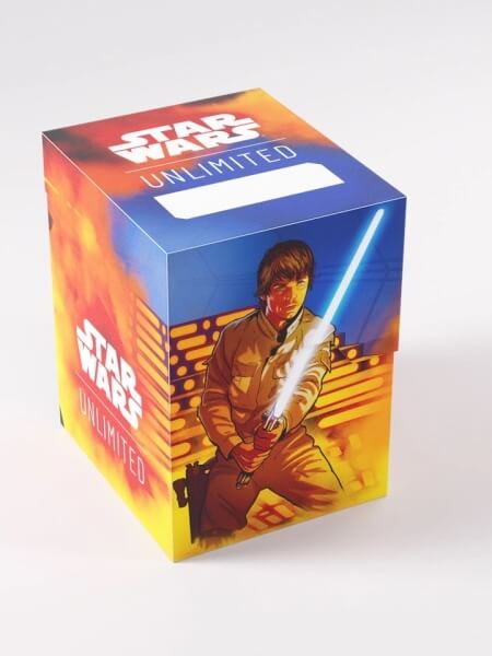 Levně Krabička na karty Star Wars: Unlimited Soft Crate - Luke/Vader