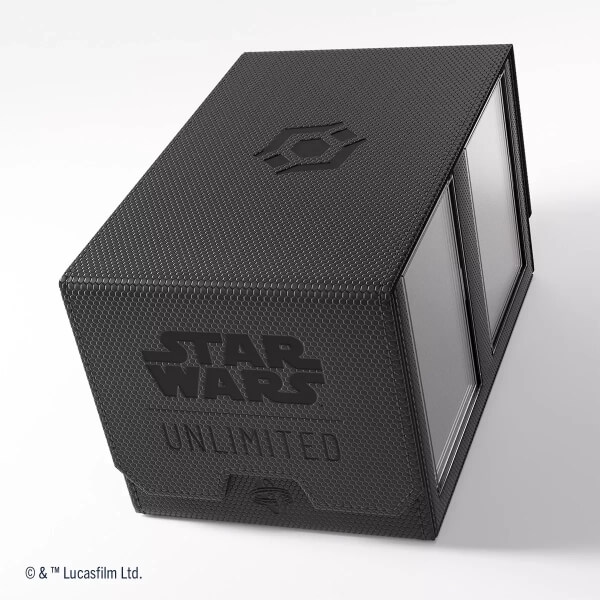 Levně Krabička na karty Star Wars: Unlimited Double Deck Pod - Black