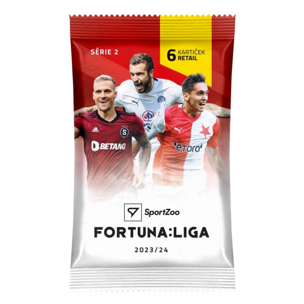Levně Fotbalové karty Fortuna Liga 2023-2024 Retail balíček 2. série