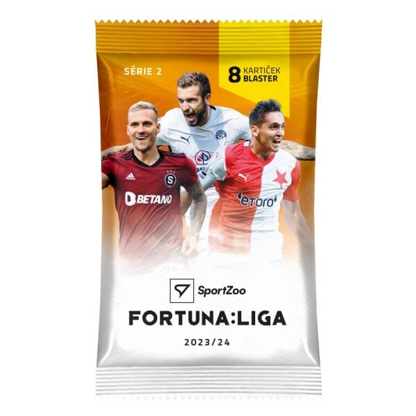 Levně Fotbalové karty Fortuna Liga 2023-2024 Blaster balíček 2. série