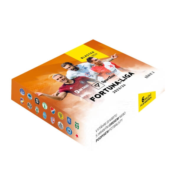 Levně Fotbalové karty Fortuna Liga 2023-2024 Blaster box 2. série