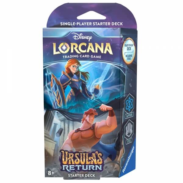 Levně Disney Lorcana TCG: Ursulas' Return - Starter Deck - Sapphire a Steel