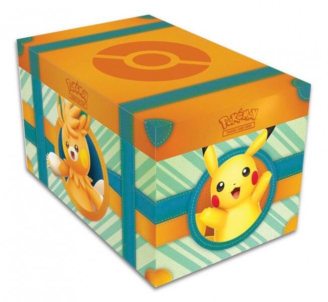 Levně Krabice na karty Pokémon Paldea Adventure Chest