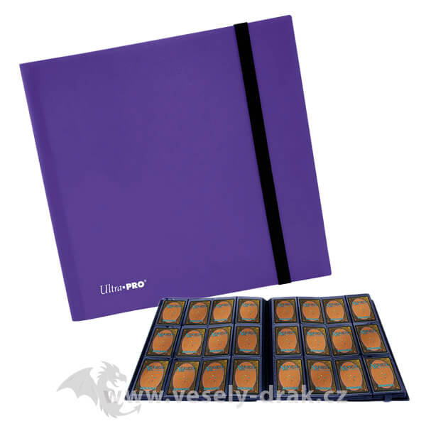 Levně Album na karty Ultra Pro - Eclipse Pro-Binder 12-Pocket na 480 karet Royal Purple