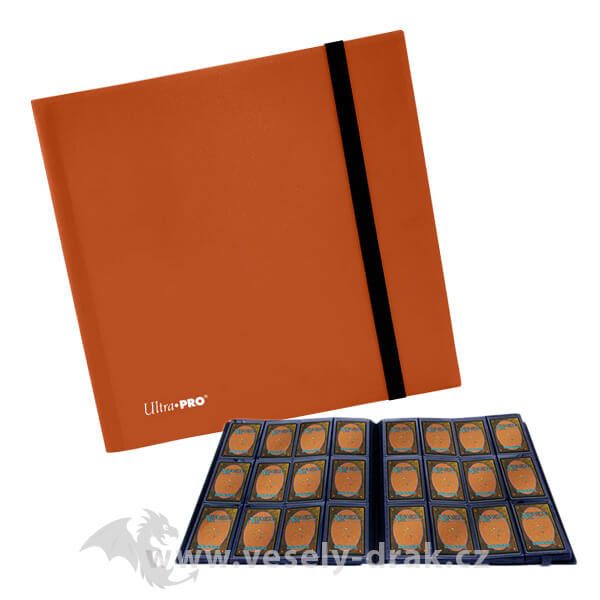 Levně Album na karty Ultra Pro Eclipse Pro-Binder 12-Pocket na 480 karet Pumpkin Orange