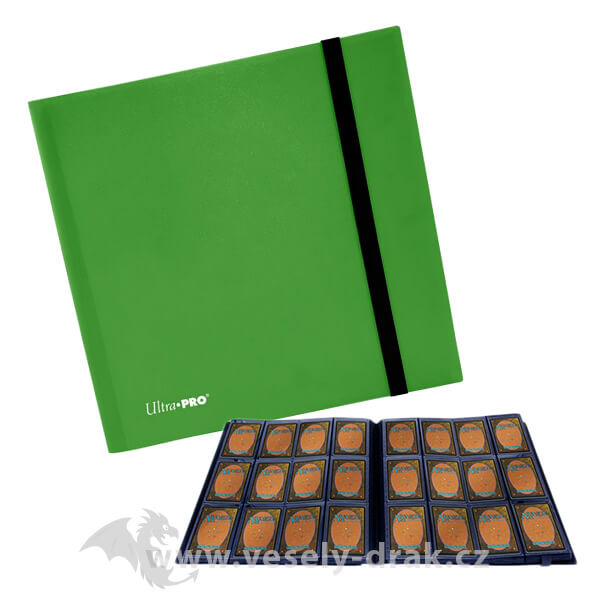 Album na karty Ultra Pro - Eclipse Pro-Binder 12-Pocket na 480 karet Lime Green