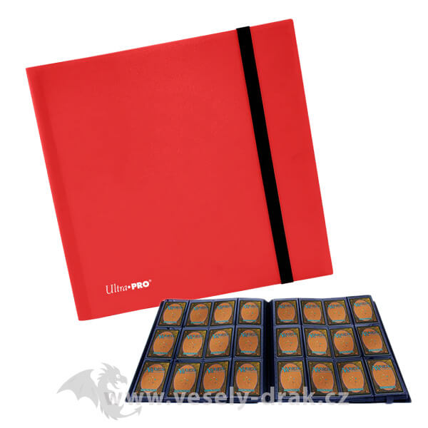 Levně Album na karty Ultra Pro - Eclipse Pro-Binder 12-Pocket na 480 karet Apple Red