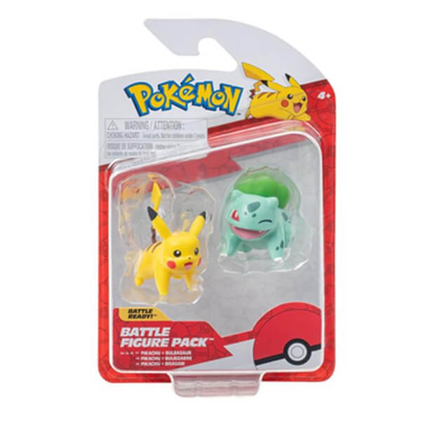 Levně Pokémon akční figurky Pikachu a Bulbasaur - 5 cm