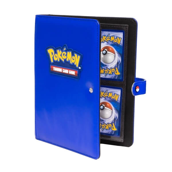 Pokémon album na karty A5 na 160 karet - Blue (Snap Binder)