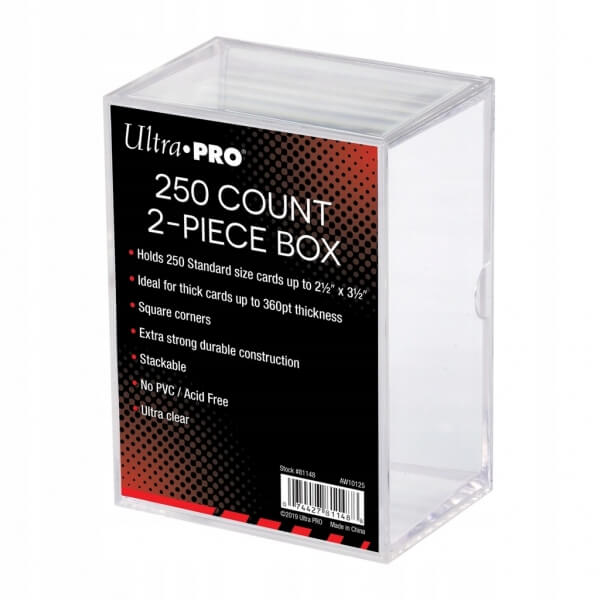 Krabička na karty UltraPro 2-Pieces na 250 karet - Clear