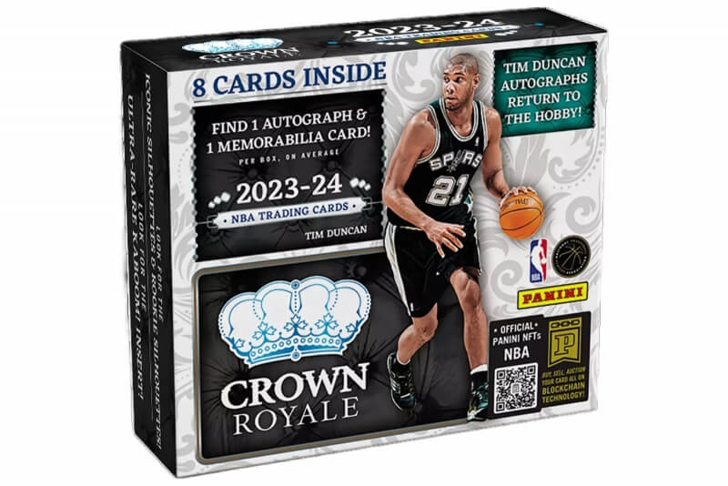 2023-2024 NBA karty Panini Crown Royale Basketball Hobby Box