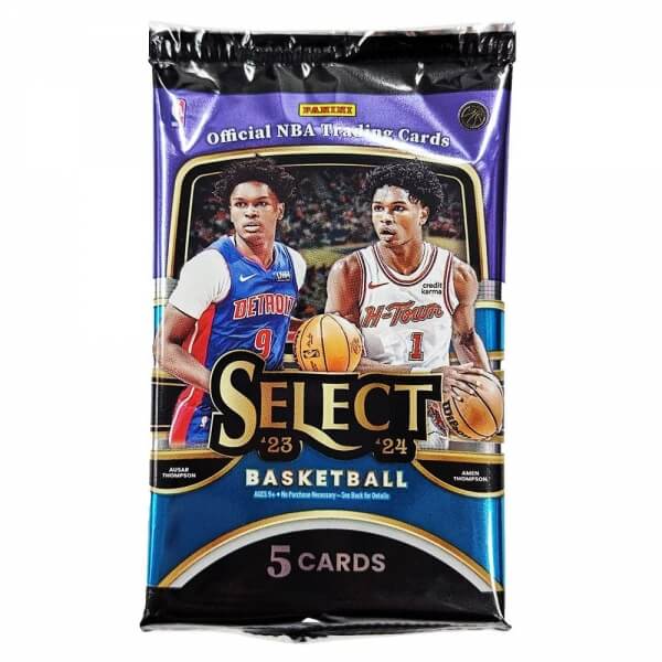 2023-2024 NBA karty Panini Select Basketball Hobby balíček