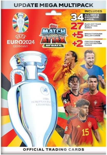 EURO 2024 Topps Match Attax Update MegaMultipack