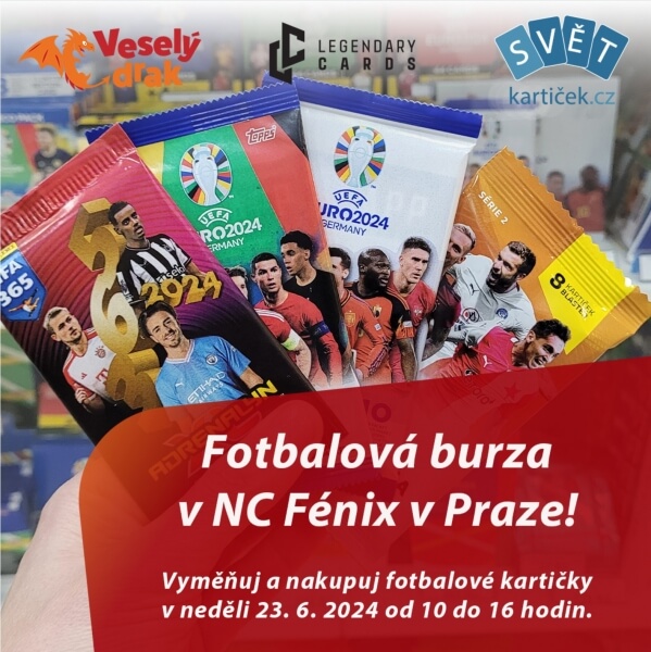 Burza fotbalových karet a samolepek Burza fotbalových karet a samolepek