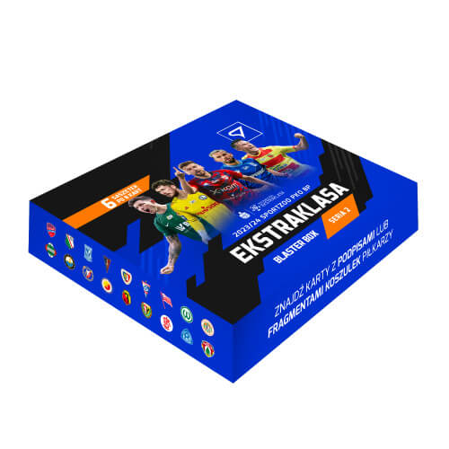 Fotbalové karty Ekstraklasa 2023-2024 Blaster box 2. série