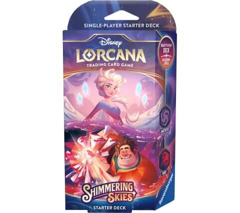 Disney Lorcana TCG: Shimmering Skies - Starter Deck - Amethyst a Ruby