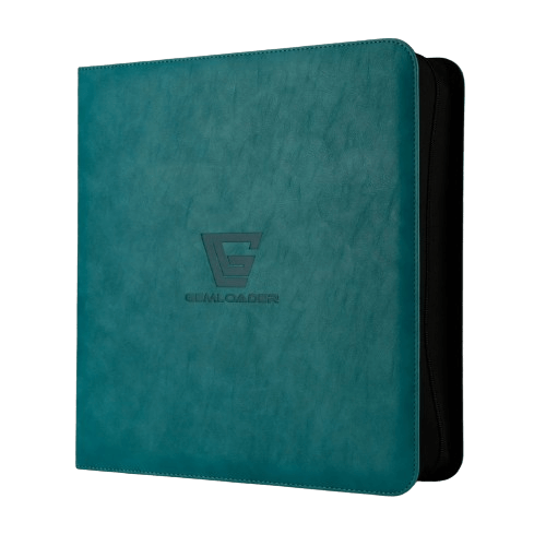 Album na gradované karty Gemloader Premium Graded Card Binder 28 kapes (2x2) - Turquoise