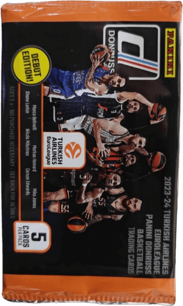 2023-2024 basketbalové karty Donruss Turkish Airlines Euroleague Gravity Pack
