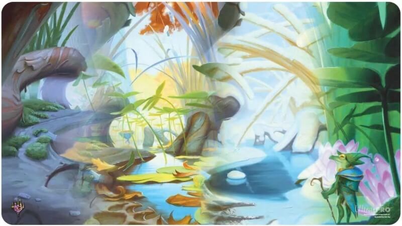 Hracia podložka Magic: the Gathering - Bloomburrow - Season Lands: Island (Four Seasons)