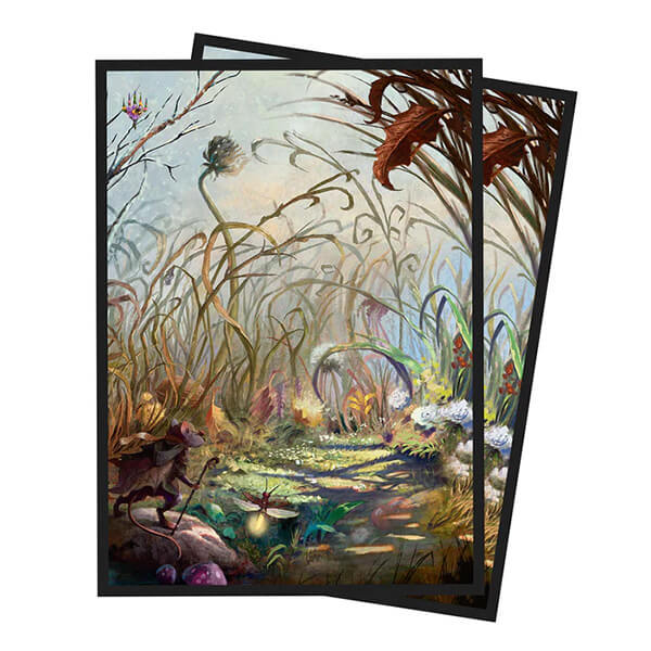 Obaly na karty Bloomburrow - Season Lands: Plains (Summer) - 100 ks