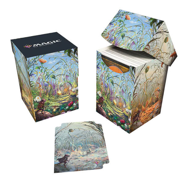 Krabička na karty Magic Bloomburrow - Season Lands: Plains (Summer)
