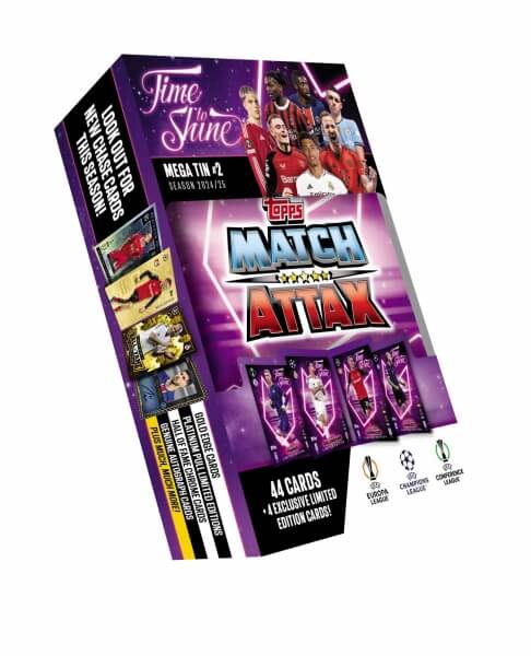 2024-2025 Topps Match Attax Mega Tin 2 - fialová