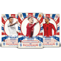 2024-2025 Topps Match Attax Booster Tin Showmen karty