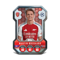 2024-2025 Topps Match Attax karta Martin Odegaard