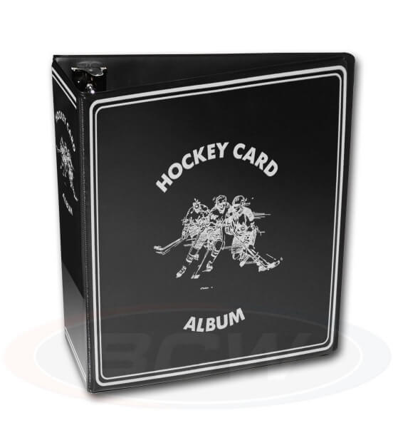Kroužkové album BCW Hockey - Black - 2. jakost