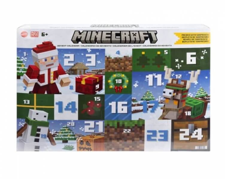 Minecraft adventný kalendár