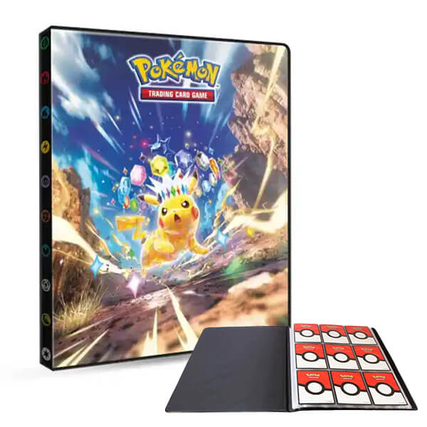 Pokémon A4 album na karty - Surging Sparks - Pikachu