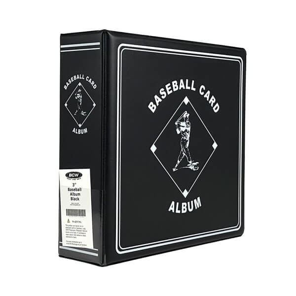 Krúžkový album BCW Baseball - Black