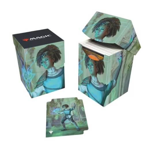 Magic Deck Box - Duskmourn Zimone, Mystery Unraveler 100+
