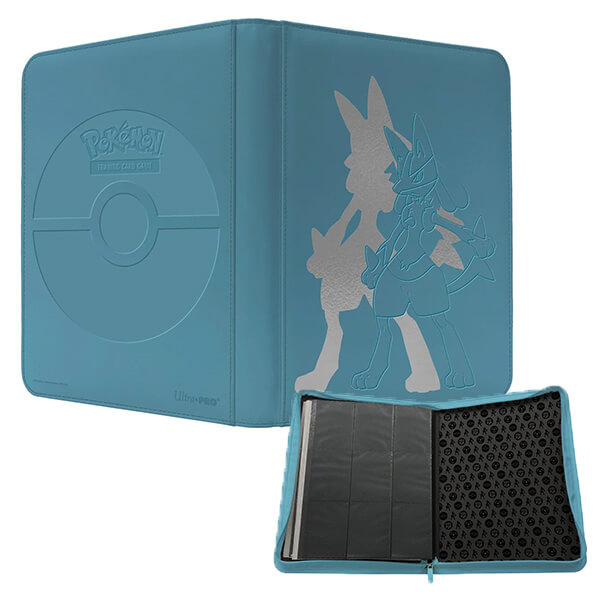 Pokémon: A4 album na 360 karet - Lucario (foilové) - 2. jakost