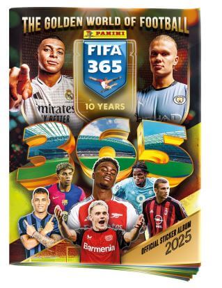 Futbalový album so samolepkami Panini FIFA 365 2024/2025