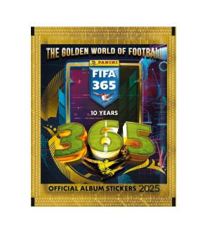 Futbalové nálepky Panini FIFA 365 2024/2025 Adrenalyn - balenie