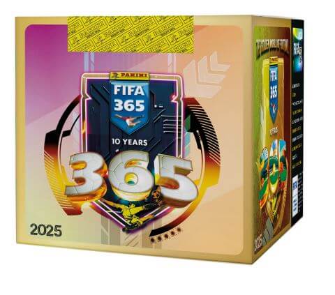 Futbalové nálepky Panini FIFA 365 2024/2025 - balenie 36 ks
