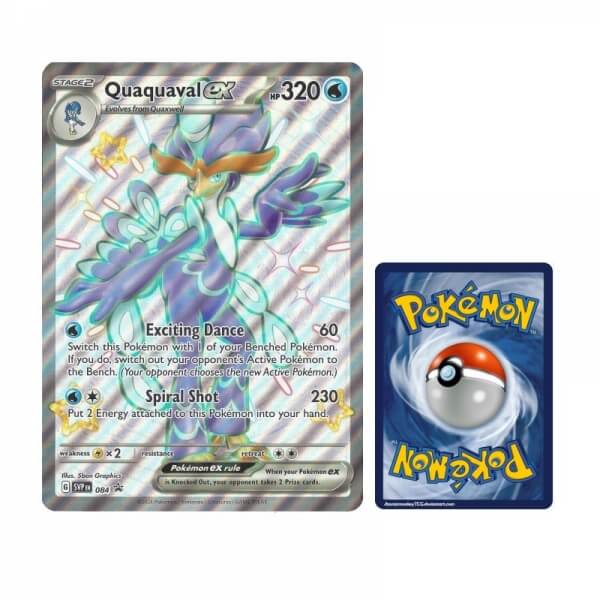 Pokémon JUMBO karta Quaquaval EX z Premium Collection 