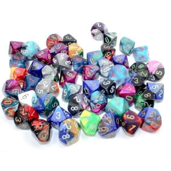 Kostka Gemini D10 Loose Dice - 1 ks