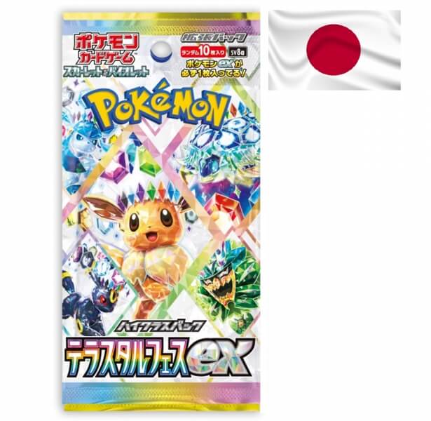 Pokémon Scarlet and Violet Terastal Festival ex Booster - japonsky