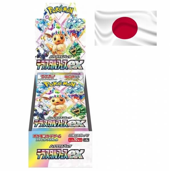 Pokémon Scarlet and Violet Terastal Festival ex Booster box - japonský