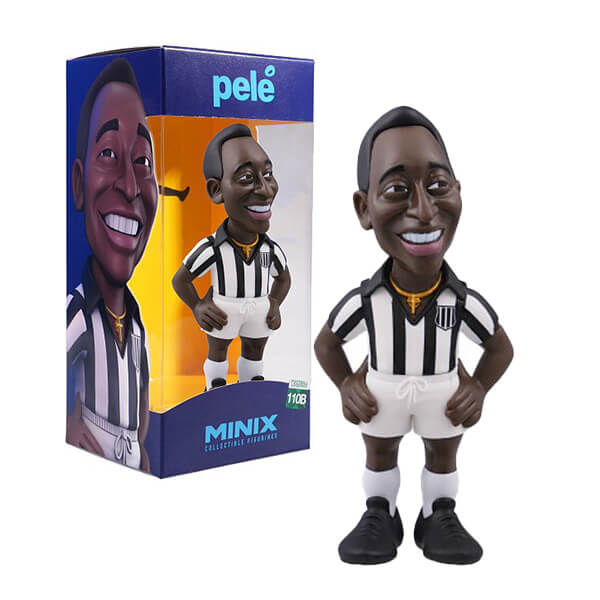 Zberateľská futbalová figúrka MINIX: Pelé - Santos
