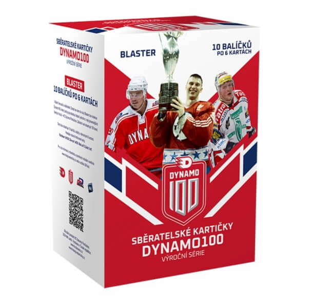 2024 Blaster box Dynamo Pardubice 100 - Hokejové karty