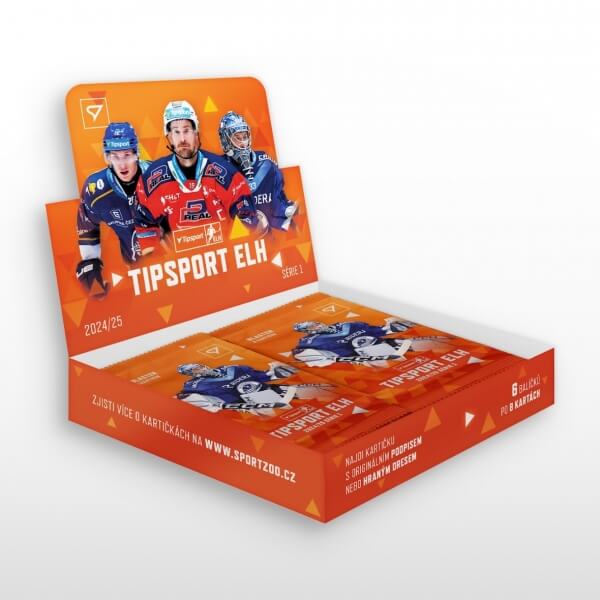 Hokejové karty Tipsport ELH 24/25 Blaster box 1. série
