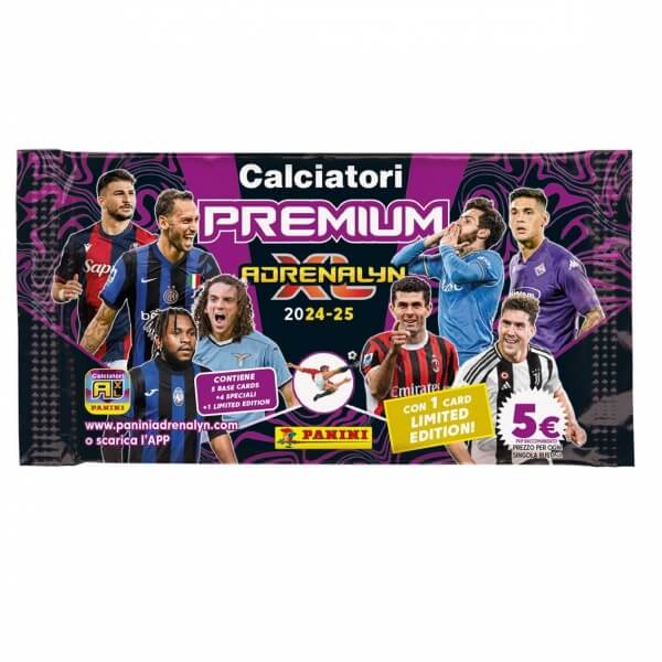 Fotbalové karty Panini SERIE A 2024/2025 - ADRENALYN XL Premium černý