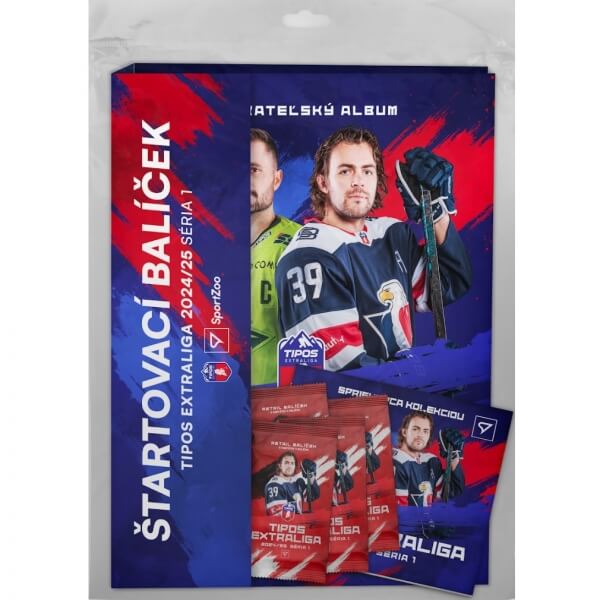 Hokejové karty Tipos Extraliga 2024/25 - Startovací balíček - 1. série