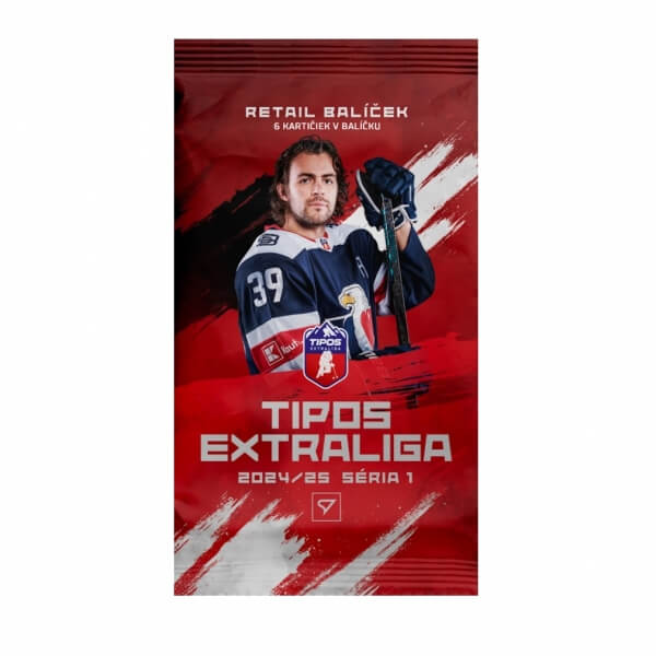 Hokejové karty Tipos Extraliga 2024/25 - Retail balíček - 1. séria