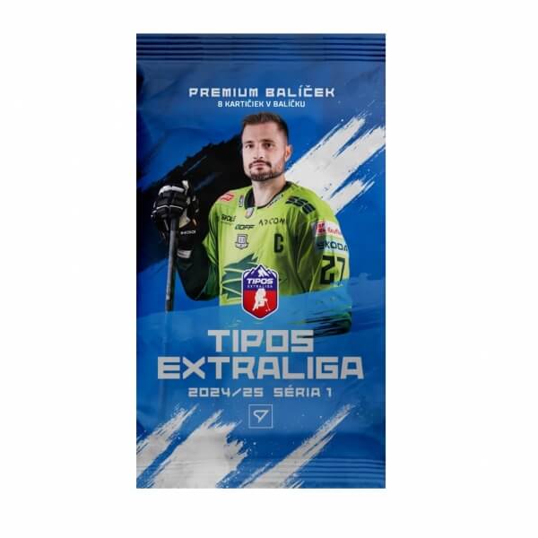 Hokejové karty Tipos Extraliga 2024/25 - Premium balíček - 1. série