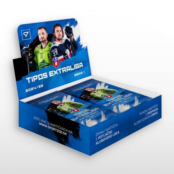 Hokejové karty Tipos Extraliga 2024/25 - Premium box - 1. série